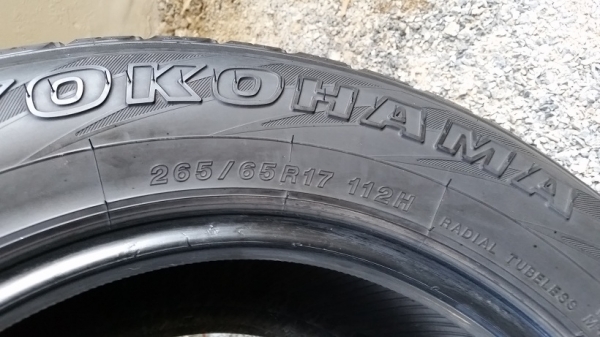 ยาง yokohama ht-s 265/65-17