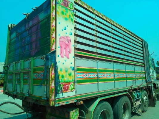 ขายรถบรรทุก 24 ล้อพ่วงแม่ลูกดัมพ์ ISUZU DECA 360 แรงม้าปี 2554 ลูกพ่วง 3 เพลา ราคา 2800000