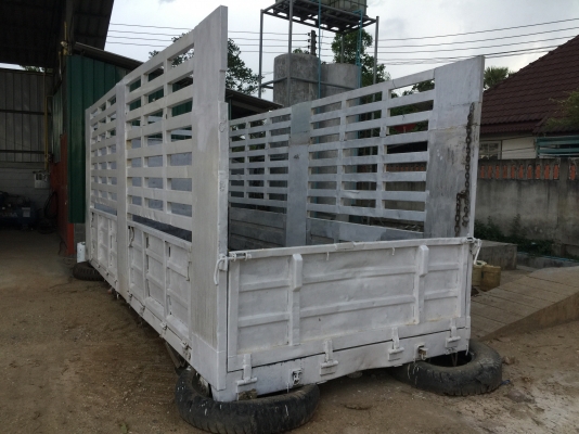 กระบะคอกเหล็กสามมิตรsmm..ยาว6มสภาพดี สวยดียกลงจาก10ล้ิ