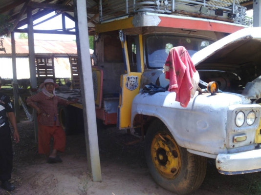 ขายตามสภาพ เทนเลอร์ 6ล้อ  ไม่มีทะเบียน ใช้งานได้เลย