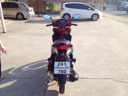 ขาย ฮอนด้า คลิ๊ก 125i สีแดง-ดำ ปี 55 สภาพสวย ๆ ราคา เบา ๆ