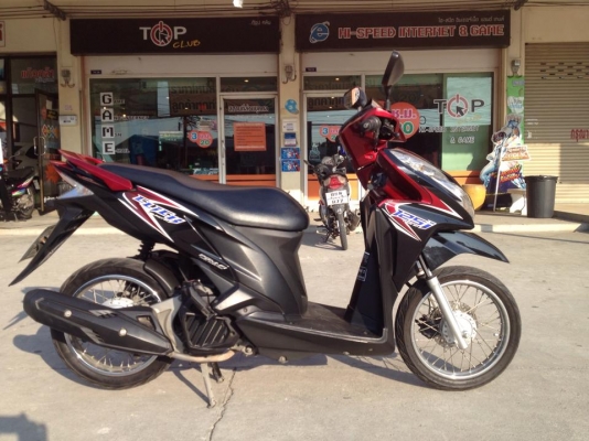 ขาย ฮอนด้า คลิ๊ก 125i สีแดง-ดำ ปี 55 สภาพสวย ๆ ราคา เบา ๆ