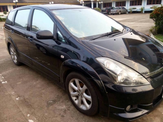 Toyota Wish  ปี05  เครื่อง2.0   ซันรุป  แก๊สโดนัท  แบคคู่