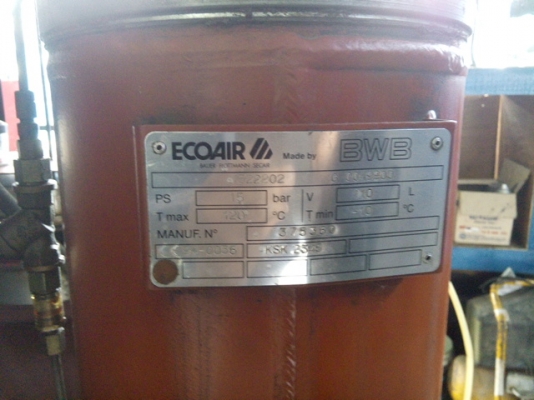 ปั้มสกรูเยอรมันแท้ ecoair 100 แรง