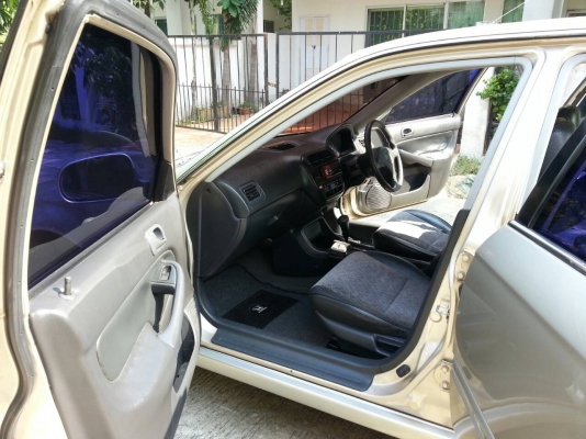 HONDA CIVIC EXI 1600 CC AUTO ปี 96 สีน้ำตาล แอร์ DVD แม็กซ์ เพาว์เวอร์ ล็อคไฟฟ้า - กระจกไฟฟ้า ไม่เคยติดแก๊ส