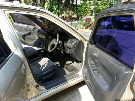 HONDA CIVIC EXI 1600 CC AUTO ปี 96 สีน้ำตาล แอร์ DVD แม็กซ์ เพาว์เวอร์ ล็อคไฟฟ้า - กระจกไฟฟ้า ไม่เคยติดแก๊ส