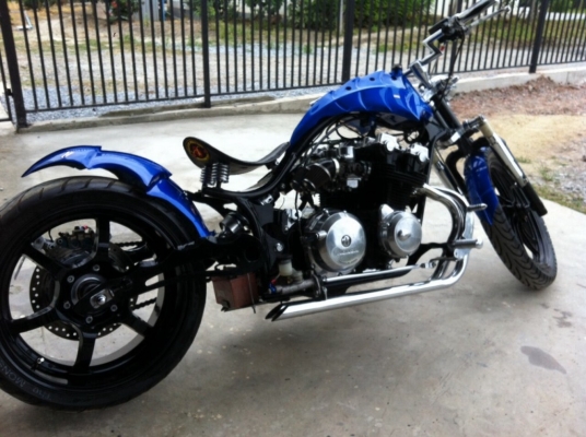 CB 750 CCแต่งเต็ม  แลก กับ กระบะ ตอนเดียว ลองเสนอมา