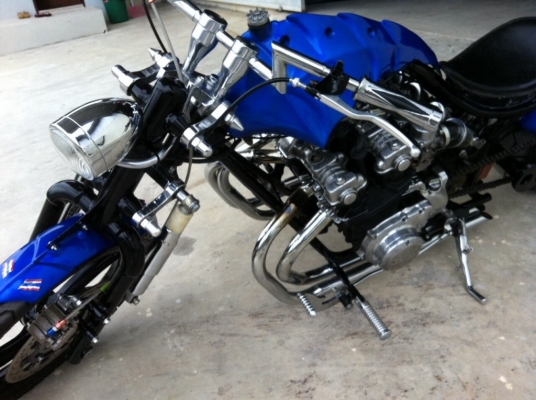 CB 750 CCแต่งเต็ม  แลก กับ กระบะ ตอนเดียว ลองเสนอมา