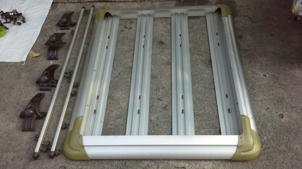 แร็กหลังคาพร้อมขายึด