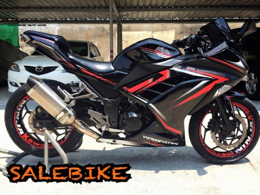 KAWASAKI NINJA250 ปี2013 สภาพนางฟ้า รถมือเดียววิ่ง20000โลแท้  97500