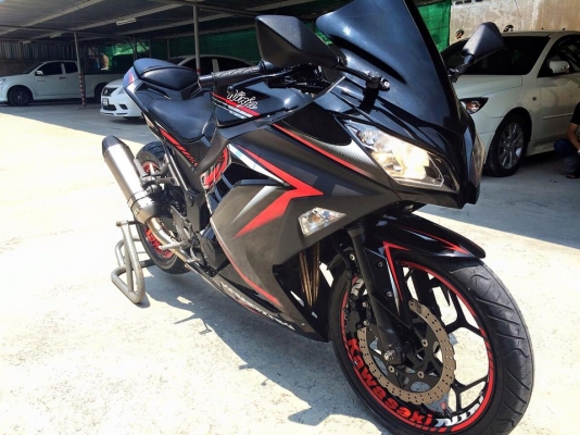 KAWASAKI NINJA250 ปี2013 สภาพนางฟ้า รถมือเดียววิ่ง20000โลแท้  97500