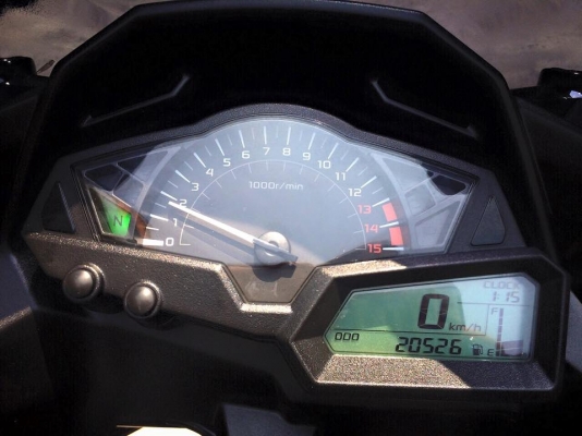 KAWASAKI NINJA250 ปี2013 สภาพนางฟ้า รถมือเดียววิ่ง20000โลแท้  97500