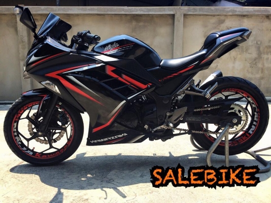 KAWASAKI NINJA250 ปี2013 สภาพนางฟ้า รถมือเดียววิ่ง20000โลแท้  97500