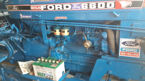 ขายรถไถ 6600 แท้เต็มคัน เครื่อง T5 สภาพดี ใช้งานได้ทุกระบบ ทำสีแล้ว มีเล่มทะเบียน