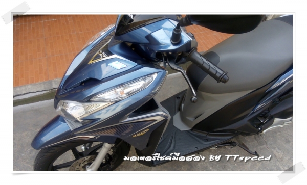 รถบ้าน Click 125i ตัว idling stop ล้อแม็กคอมบายปี 56