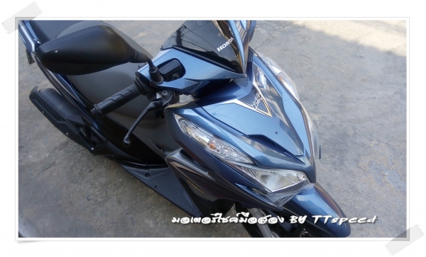 รถบ้าน Click 125i ตัว idling stop ล้อแม็กคอมบายปี 56