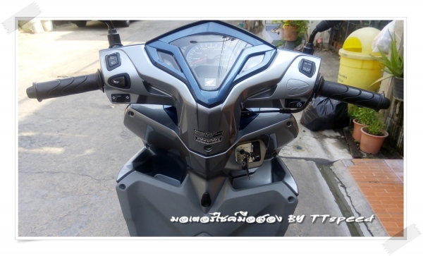 รถบ้าน Click 125i ตัว idling stop ล้อแม็กคอมบายปี 56