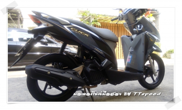 รถบ้าน Click 125i ตัว idling stop ล้อแม็กคอมบายปี 56