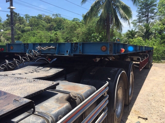 ขายหางพื้นเรียบ3เพลาแท้ PANUS สภาพสวย ยาว 12 เมตร 50 ซ.ม.ปี52 สนใจโทร 081-970-1072