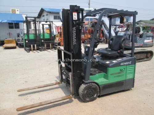 รถยกไฟฟ้า    TOYOTA    7FBL10  รหัสสินค้า : 13001034  หรือเพิ่มเติมไดที่ www.nihonmono.com