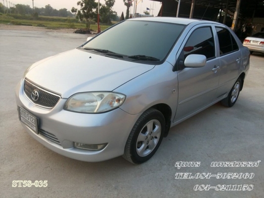 ขายด่วน TOYOTA, SOLUNA VIOS 1.5 E AUTO โฉม vios ปี03  เดิมๆ พร้อมใช้ ราคาสุดคุ้ม