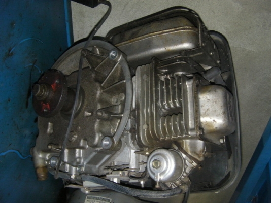 เครื่อง รถตัดหญ้า ยี่ห้อgolden Star สภาพเครื่ิองพร้อมใช้ 80\% ราคา5,500บาท