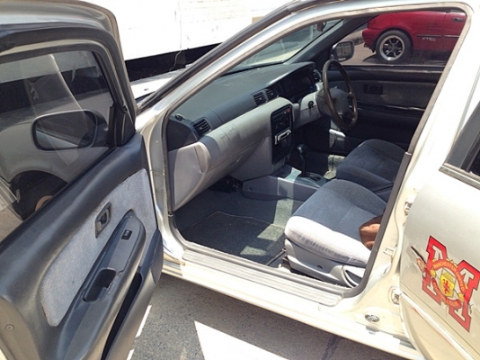 ซันนี่EX 1.6 ปี97 เกียร์AUTOไม่เคยแก๊ส สีดีเครื่องได้ภายในสวยภาษี58