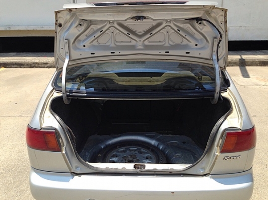 ซันนี่EX 1.6 ปี97 เกียร์AUTOไม่เคยแก๊ส สีดีเครื่องได้ภายในสวยภาษี58