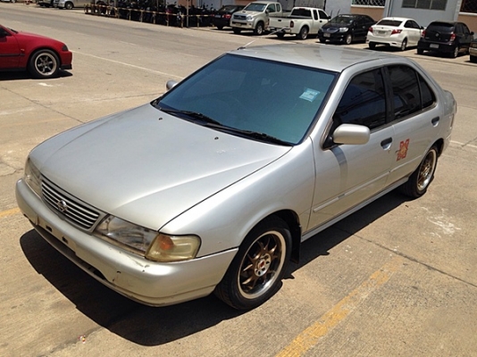 ซันนี่EX 1.6 ปี97 เกียร์AUTOไม่เคยแก๊ส สีดีเครื่องได้ภายในสวยภาษี58