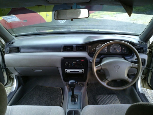 ซันนี่EX 1.6 ปี97 เกียร์AUTOไม่เคยแก๊ส สีดีเครื่องได้ภายในสวยภาษี58