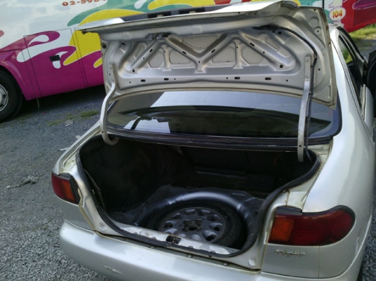 ซันนี่EX 1.6 ปี97 เกียร์AUTOไม่เคยแก๊ส สีดีเครื่องได้ภายในสวยภาษี58