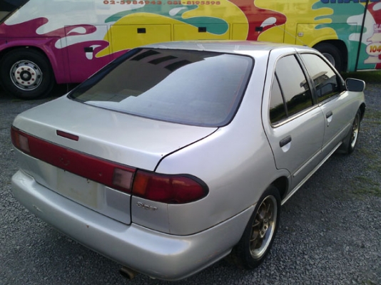 ซันนี่EX 1.6 ปี97 เกียร์AUTOไม่เคยแก๊ส สีดีเครื่องได้ภายในสวยภาษี58