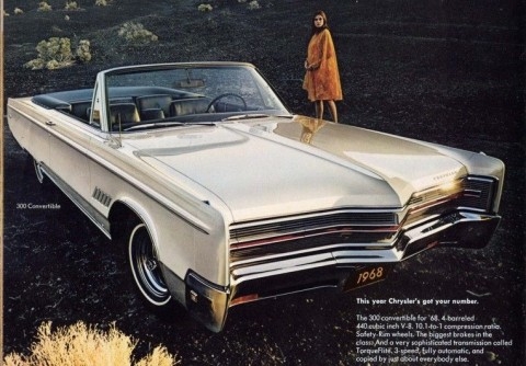 ขาย chrysler 300 1968 4 door