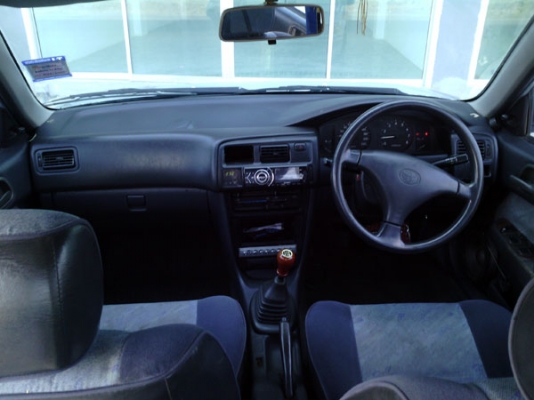 รถบ้านCorolla AE ปี 97 เครื่องดีเกียร์ได้แอร์เย็นช่วงล่างดีพร้อมขับ