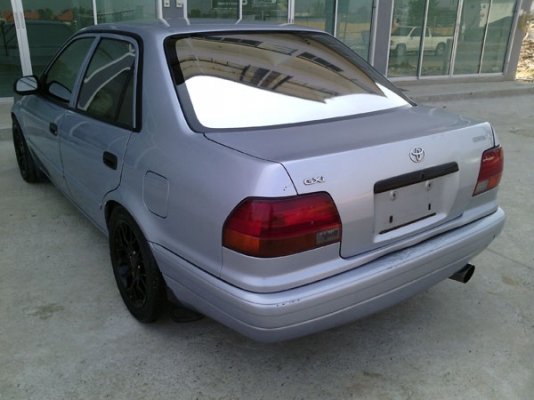 รถบ้านCorolla AE ปี 97 เครื่องดีเกียร์ได้แอร์เย็นช่วงล่างดีพร้อมขับ