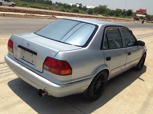 รถบ้านCorolla AE ปี 97 เครื่องดีเกียร์ได้แอร์เย็นช่วงล่างดีพร้อมขับ