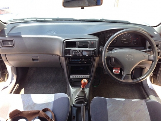 รถบ้านCorolla AE ปี 97 เครื่องดีเกียร์ได้แอร์เย็นช่วงล่างดีพร้อมขับ