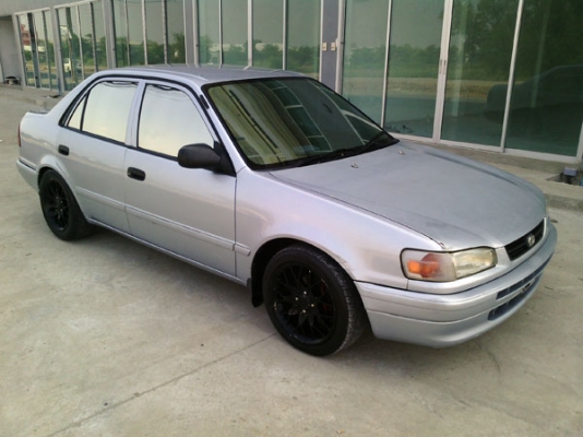 รถบ้านCorolla AE ปี 97 เครื่องดีเกียร์ได้แอร์เย็นช่วงล่างดีพร้อมขับ