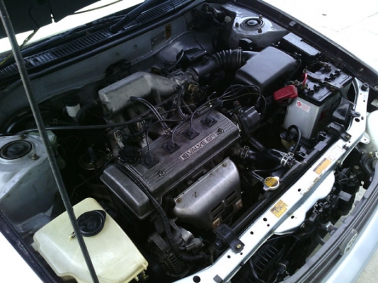 รถบ้านCorolla AE ปี 97 เครื่องดีเกียร์ได้แอร์เย็นช่วงล่างดีพร้อมขับ