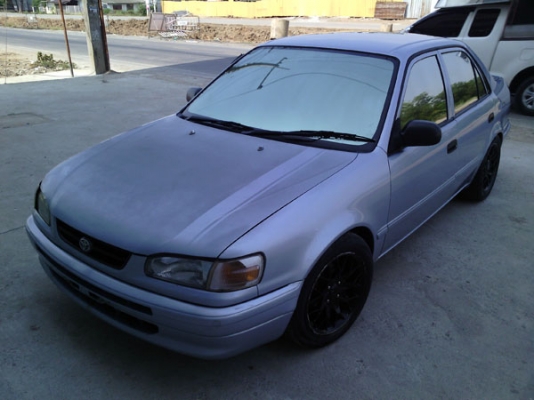 รถบ้านCorolla AE ปี 97 เครื่องดีเกียร์ได้แอร์เย็นช่วงล่างดีพร้อมขับ