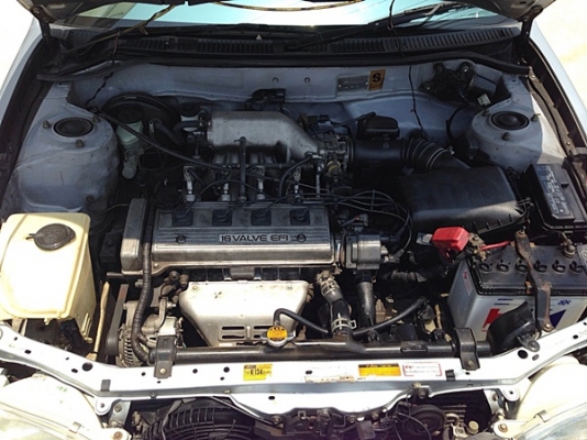 รถบ้านCorolla AE ปี 97 เครื่องดีเกียร์ได้แอร์เย็นช่วงล่างดีพร้อมขับ