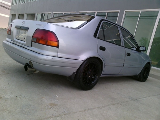 รถบ้านCorolla AE ปี 97 เครื่องดีเกียร์ได้แอร์เย็นช่วงล่างดีพร้อมขับ