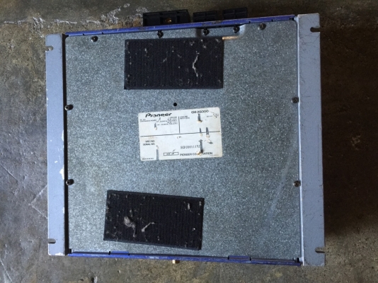 Carrozzeria (Pioneer) รุ่น GM-X6000 2 แชนแนล Carrozzeria (Pioneer) รุ่น GM-X6000 2 แชนแนล