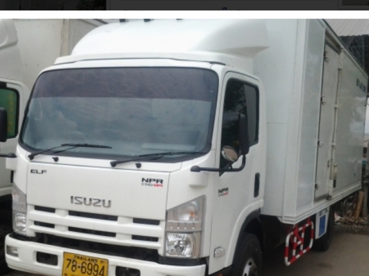 ISUZU NPR 130 แรงม้า แก็สNGV ปี10โรงงานสภาพดี