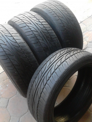 205/45R17  DUNLOP SP SPORT LM703 ปี 2012 ชุด 4 เส้น  tel.081-427-3941
