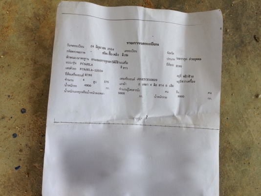 รถฮีโน่ 6 ล้อดั้ม 175 แรงม้า. ปี 54  ( รถวิ่ง 7x,xxx กม. )    สนใจติดต่อ   081 - 6079515     (  จัดไฟแนนซ์. ได้ !!  )