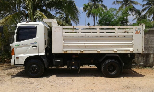 รถฮีโน่ 6 ล้อดั้ม 175 แรงม้า. ปี 54  ( รถวิ่ง 7x,xxx กม. )    สนใจติดต่อ   081 - 6079515     (  จัดไฟแนนซ์. ได้ !!  )