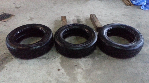 ยาง215-65R16 Bridgestone Duravis R611สามเส้น 1200