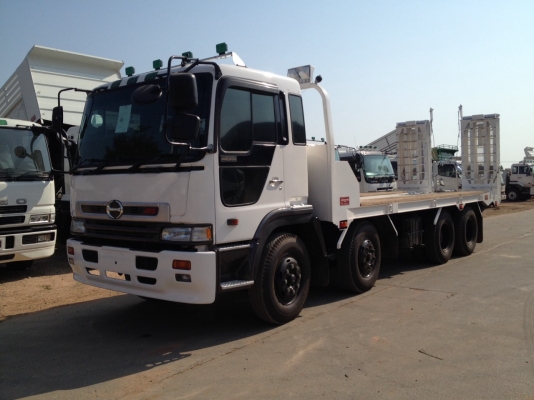 ขาย HINO PROFIA เครื่อง P11C 320 แรงม้าระบบน้ำมัน กระบะบรรทุกแมคโค กระบะพื้นที่ยาว 7.50 เมตร หางไฮดรอลิคคู่ ทำใหม่ทั้งคัน สวยพร้อมใช้พร้อมทะเบียน