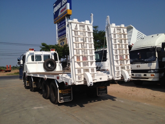 ขาย HINO PROFIA เครื่อง P11C 320 แรงม้าระบบน้ำมัน กระบะบรรทุกแมคโค กระบะพื้นที่ยาว 7.50 เมตร หางไฮดรอลิคคู่ ทำใหม่ทั้งคัน สวยพร้อมใช้พร้อมทะเบียน